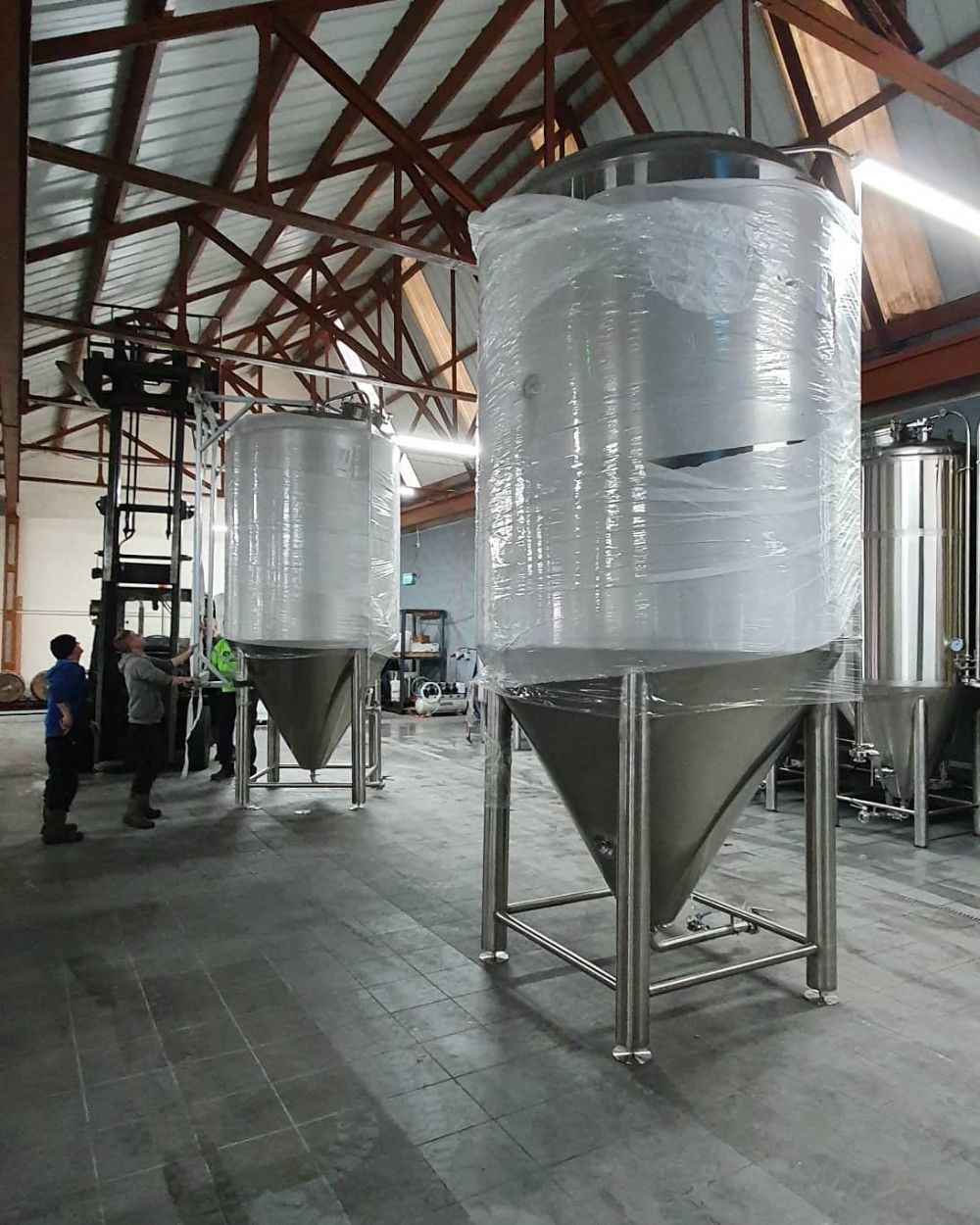 brewery beer brewing equipment fermentation tank fermenter bright tank